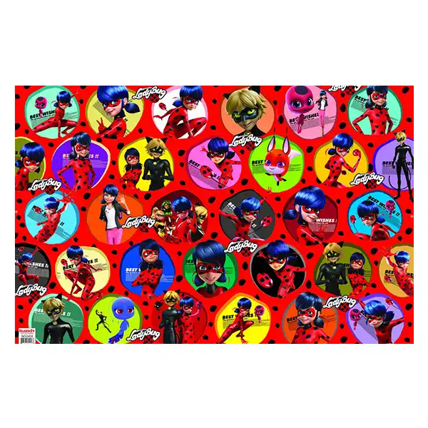 کاغذ کادو مدل کارتونی کد 2 مجموعه 6 عددی