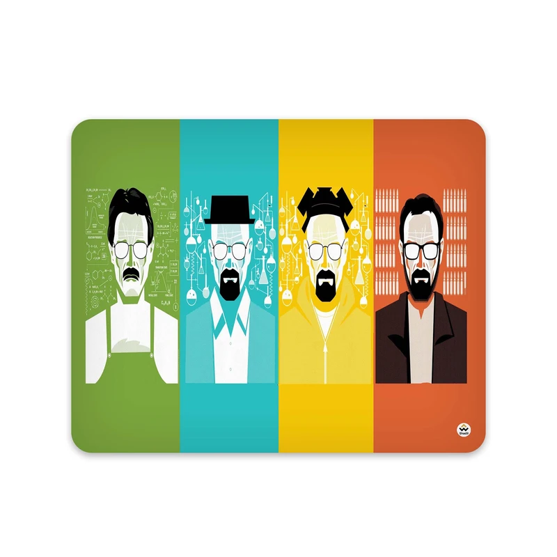 ماوس پد شادیت مدل برکینگ بد کد1144 سایز 24*19 سانتی متر