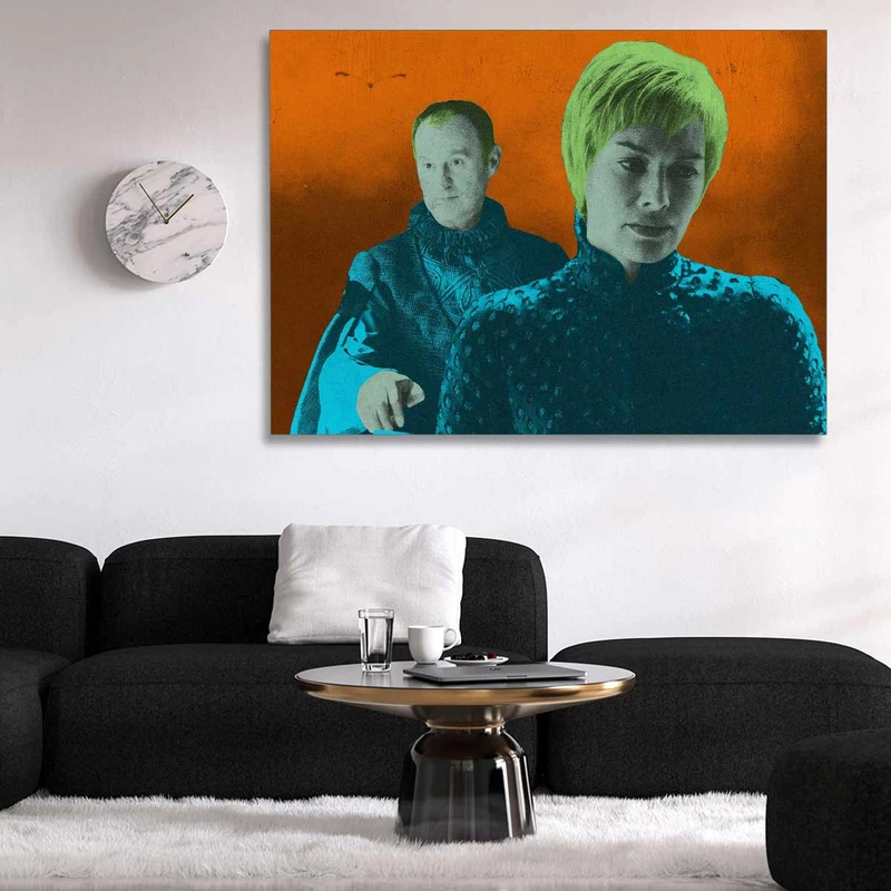 تابلو شاسی گالری استاربوی طرح سرسی لنستر مدل بازی تاج و تخت 11