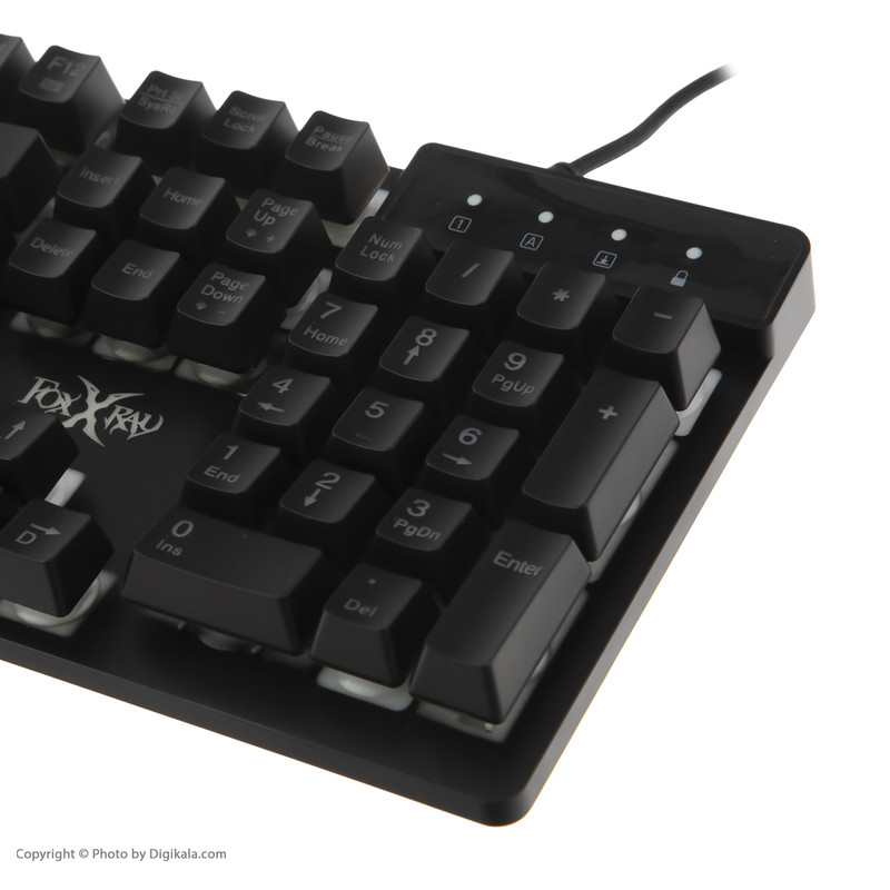 کیبورد مخصوص بازی فاکس ری مدل FXR-HKM-35