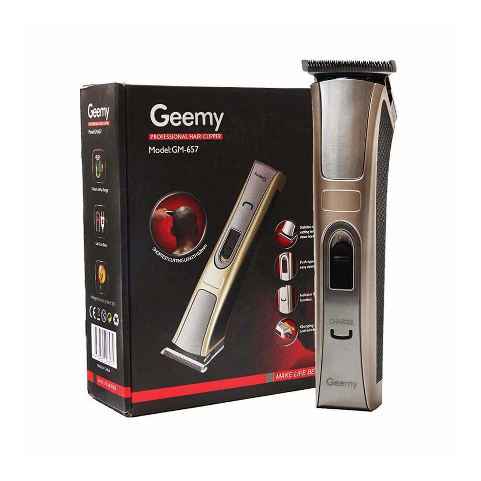 ماشین اصلاح موی سر و صورت جیمی مدل GM-657 - - 10