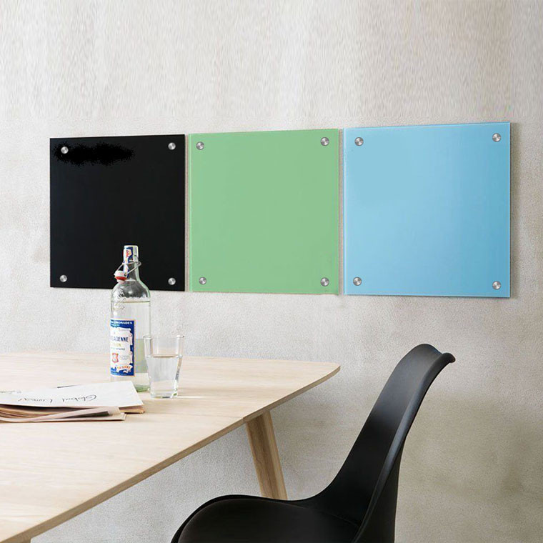 تخته وایت برد شیشه ای کد CG77 سایز 70×70 سانتی متر