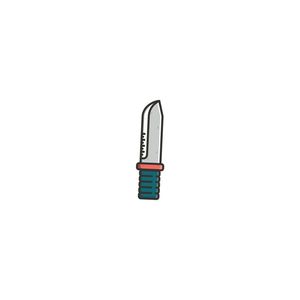 استیکر لپ تاپ لولو طرح چاقو KNIFE کد 769