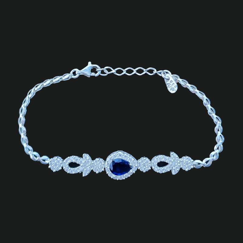 دستبند نقره زنانه مدل 30574 دستبند نقره زنانه مدل 30574