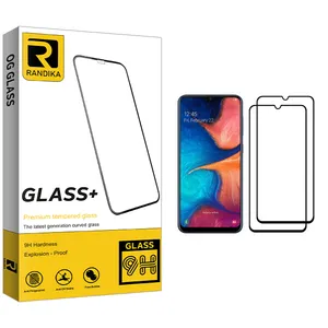 Randika GLD Screen Protector For Samsung Galaxy A20 Pack Of 2