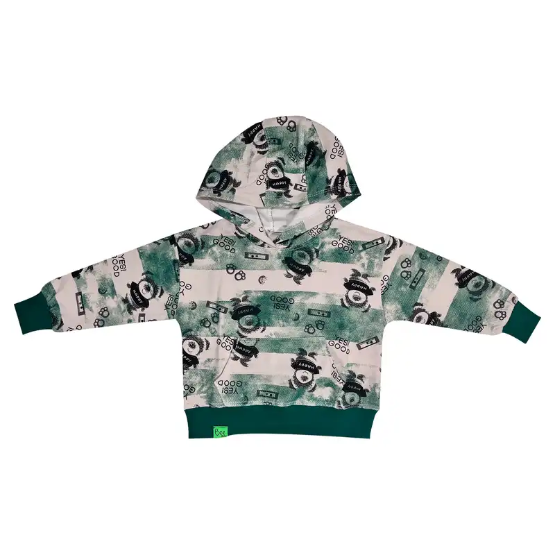 ست هودی و شلوار پسرانه بچه زنبور مدل G731-3