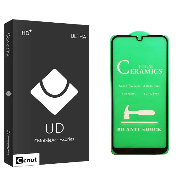 محافظ صفحه نمایش سرامیکی کوکونات مدل UD Black مناسب برای گوشی موبایل آنر 8S