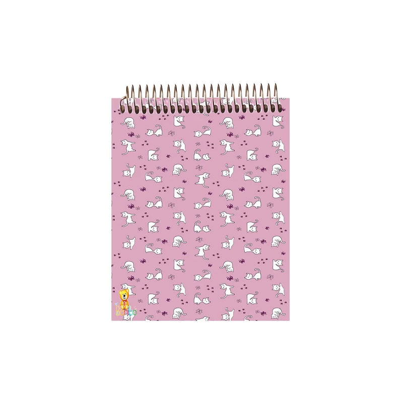 دفتر نقاشی 50 برگ بانیبو مدل گربه کد 713