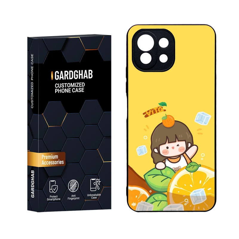 کاور گارد قاب مدل دورژله ای دخترانه مناسب برای گوشی موبایل شیائومی Mi 11 Lite 4G / 5G