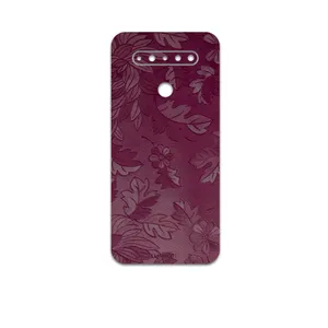 MAHOOT Red-Wildflower Cover Sticker for LG K51S