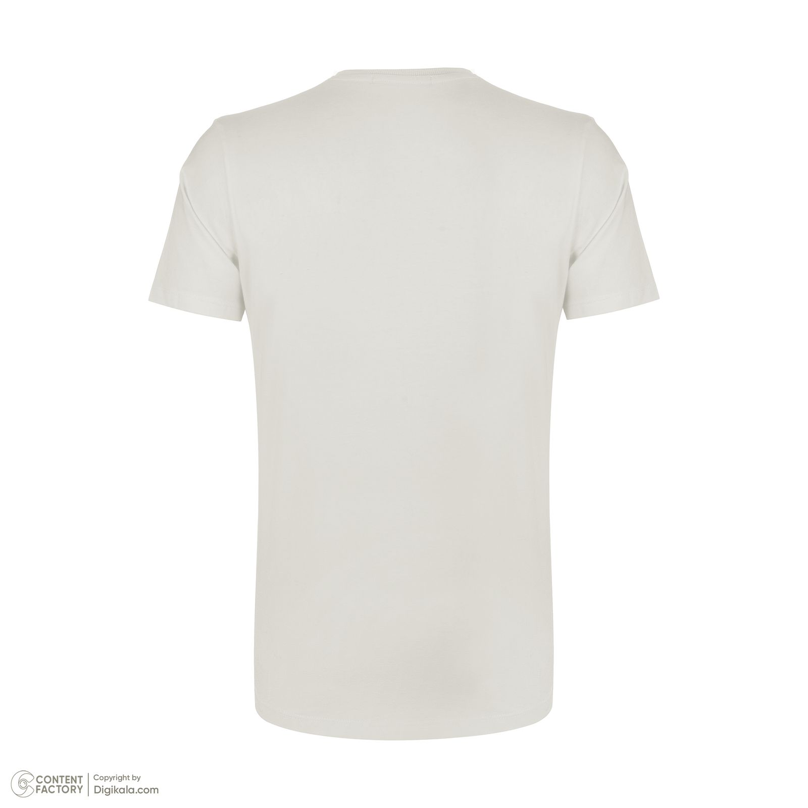 تی شرت لانگ مردانه باینت مدل 762-2 رنگ شیری -  - 5