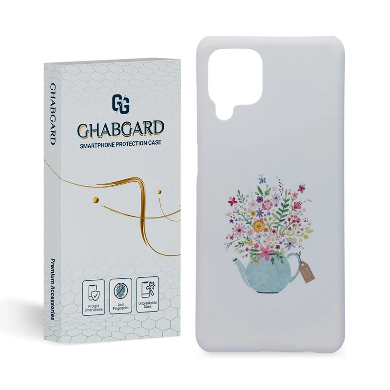 کاور قاب گارد مدل گل مناسب برای گوشی موبایل سامسونگ  Galaxy f22 / m32 4g