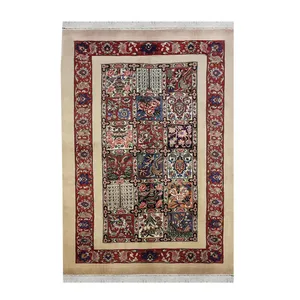 فرش دستباف چهارمتری طرح خشتی مدل AA173