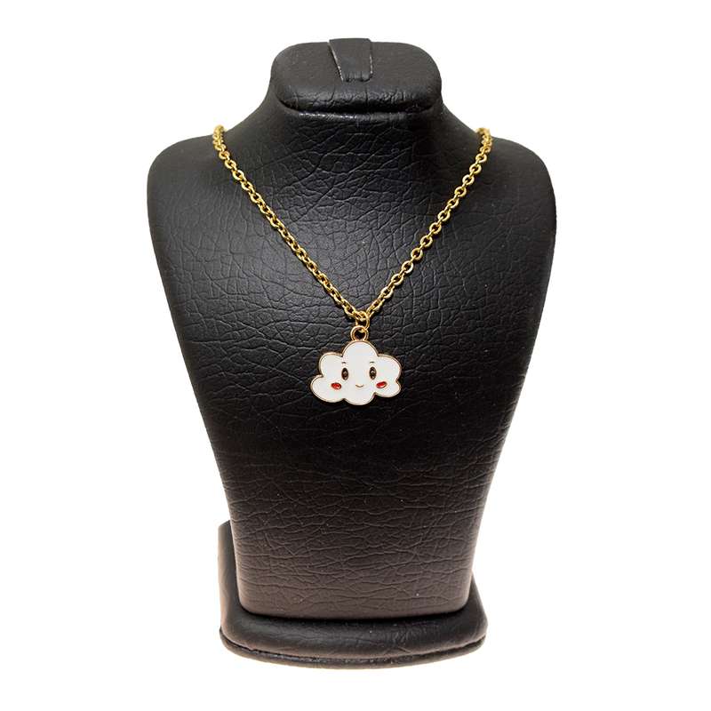 گردنبند دخترانه دلنار گالری مدل ابر خندان گردنبند دخترانه دلنار گالری مدل ابر خندان