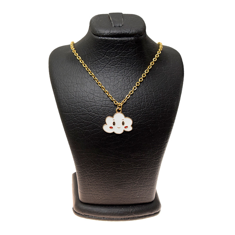 گردنبند دخترانه دلنار گالری مدل ابر خندان گردنبند دخترانه دلنار گالری مدل ابر خندان