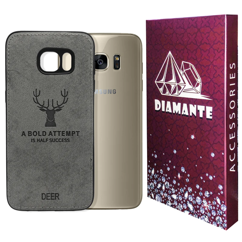 کاور دیامانته مدل Cervo Ros مناسب برای گوشی موبایل سامسونگ Galaxy S7 Edge