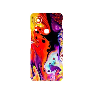 MAHOOT Abstract Oil Art Cover Sticker for Infinix Hot 11s