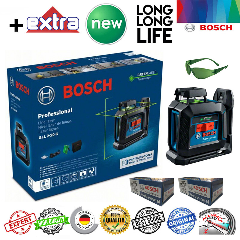 تراز لیزری بوش مدل Extra  360 ° - GLL 2-20 G