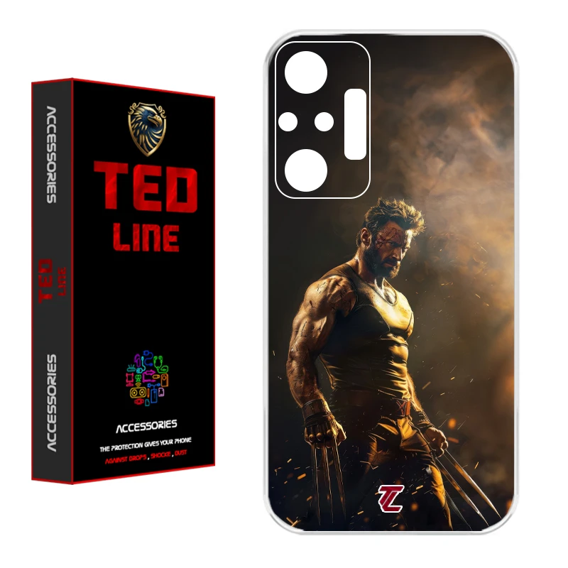 کاور تدلاین طرح ولورین کد 1204 مناسب برای گوشی موبایل شیائومی Redmi Note 10 Pro / Note 10 Pro Max