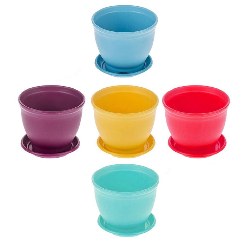 گلدان مدل Beta-3015-5 بسته 5 عددی گلدان مدل Beta-3015-5 بسته 5 عددی