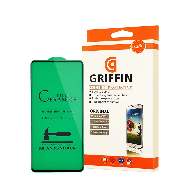 محافظ صفحه نمایش سرامیکی گریفین مدل FLCRG GN st مناسب برای گوشی موبایل سامسونگ Galaxy A71