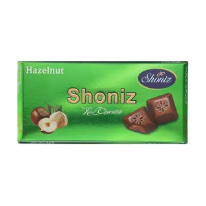 شکلات شیری با مغزی فندق شونیز - 100 گرم