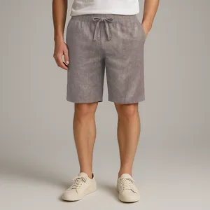 شلوارک مردانه مدل لینن کد 17184777