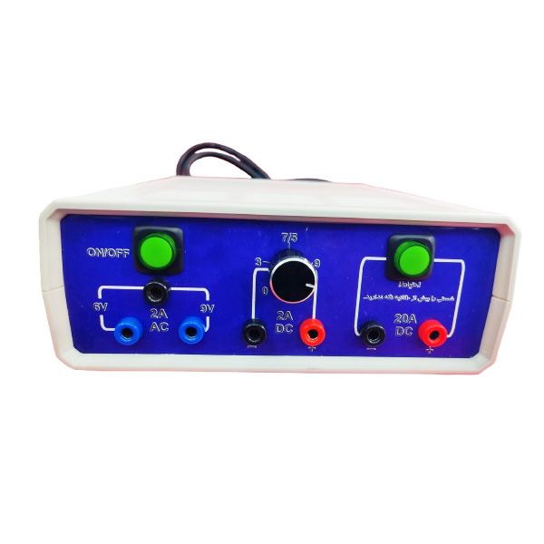 منبع تغذیه مدل  متناوب و مستقیم ۲۰ آمپر