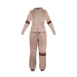 ست سویشرت و شلوار دخترانه مدل مخمل