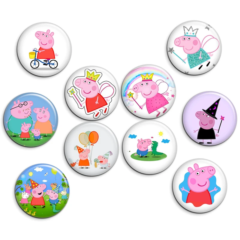 پیکسل پرمانه طرح پپا پیگ کد pmg.7790 مجموعه 10 عددی