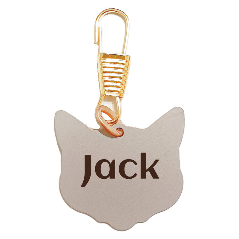 اسباب بازی گربه مدل پلاک شناسایی طرح Jack کد 01