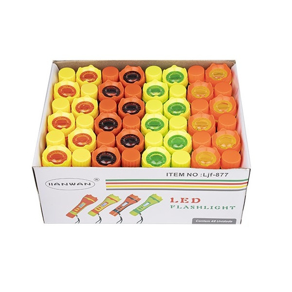 چراغ قوه دستی مدل fd68 با نور مهتابی مجموعه 2 عددی