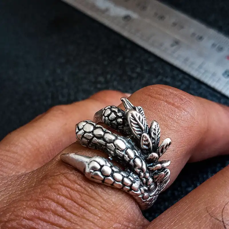 انگشتر مدل پنجه عقاب کد GEN-221