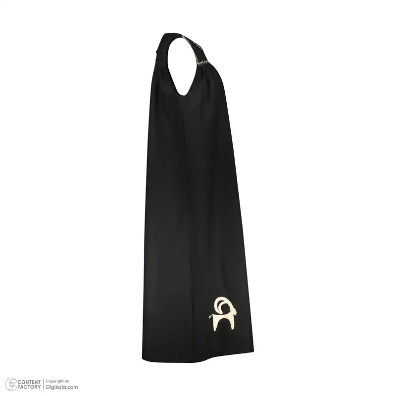 پیراهن زنانه دیجی استایل اسنشیال مدل sbh-05 رنگ مشکی