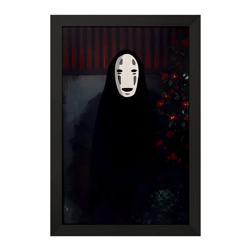 تابلو خندالو مدل انیمه شهر اشباح (Spirited Away) کد F3475