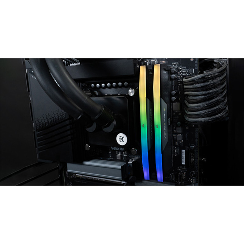 رم دسکتاپ DDR5 دو کاناله 6000 مگاهرتز CL36 کورسیر مدل VENGEANCE RGB ظرفیت 32 گیگابایت