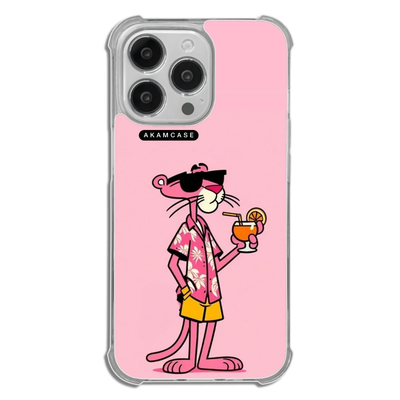 کاور آکام مدل AMC-WTA13PRO-PINK PANTHER13 مناسب برای گوشی موبایل اپل iPhone 13 Pro