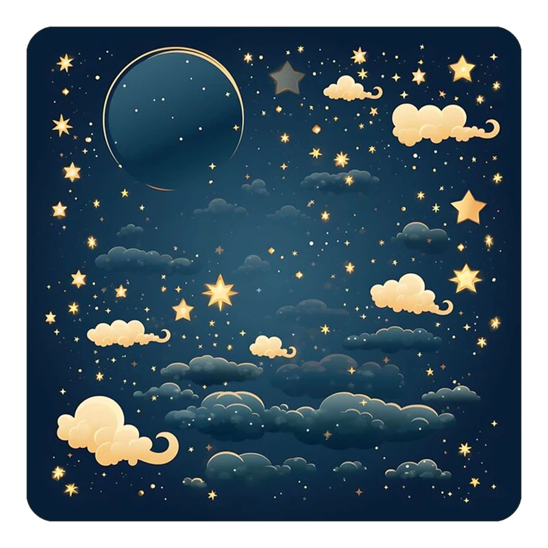 مگنت کاکتی طرح ماه و ستاره مدل mp52556