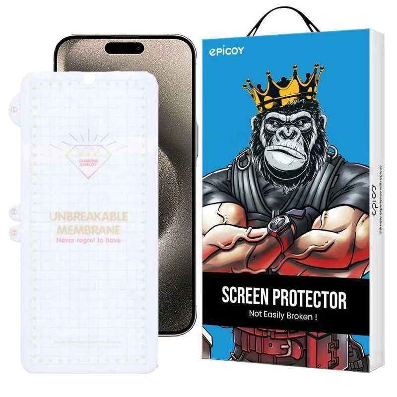  محافظ صفحه نمایش اپیکوی مدل Hydrogel مناسب برای گوشی موبایل اپل  iPhone 15 Pro Max