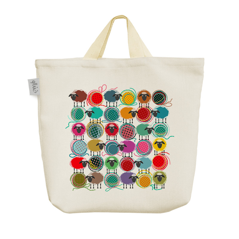 ساک خرید خندالو مدل گوسفند کد 1751