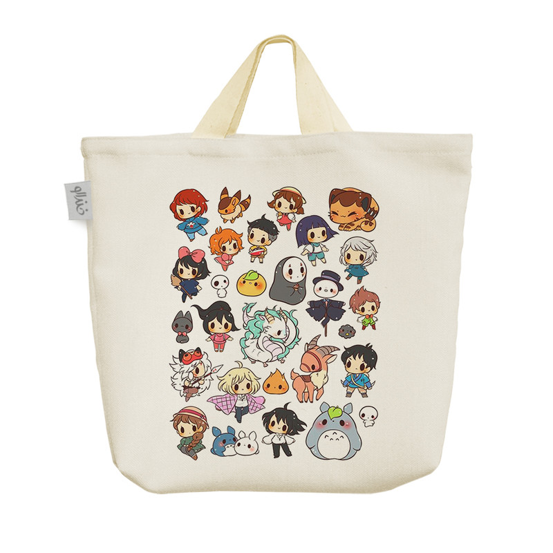 ساک خرید خندالو مدل انیمه کد H1956