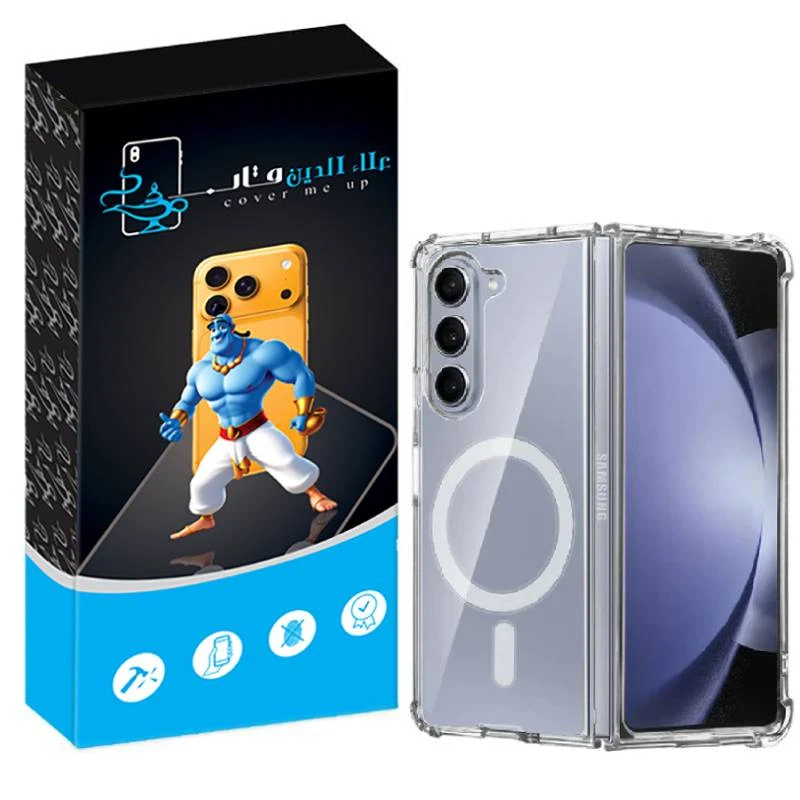 کاور علاالدین قاب مدل مگ سیف طرح ژله ای مناسب برای گوشی موبایل سامسونگ Galaxy Z Fold 6