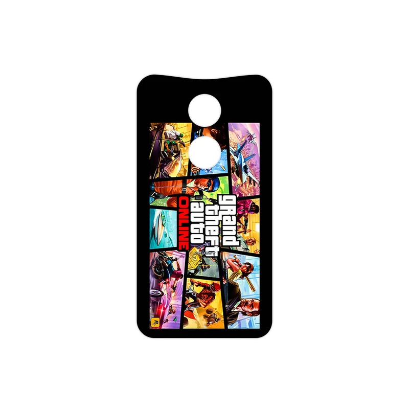برچسب پوششی ماهوت مدل GTA Online Game Series مناسب برای گوشی موبایل موتورولا Moto X 2014