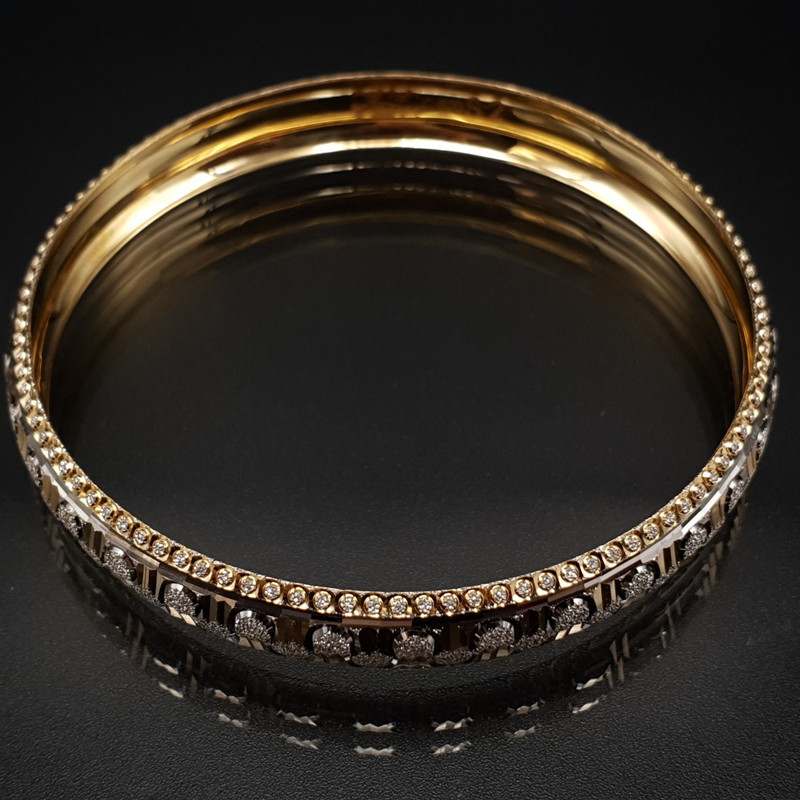 النگو طلا 18 عیار زنانه مدل 1EL1901