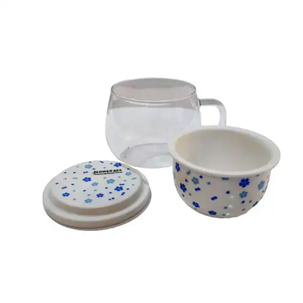 لیوان دمنوش ساز مدل فلاور