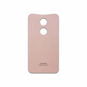 MAHOOT Rose Gold Leather Cover Sticker for Motorola Moto X 2014