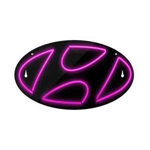 چراغ دیواری نئون دیزاین طرح Hyundai-BL_PN