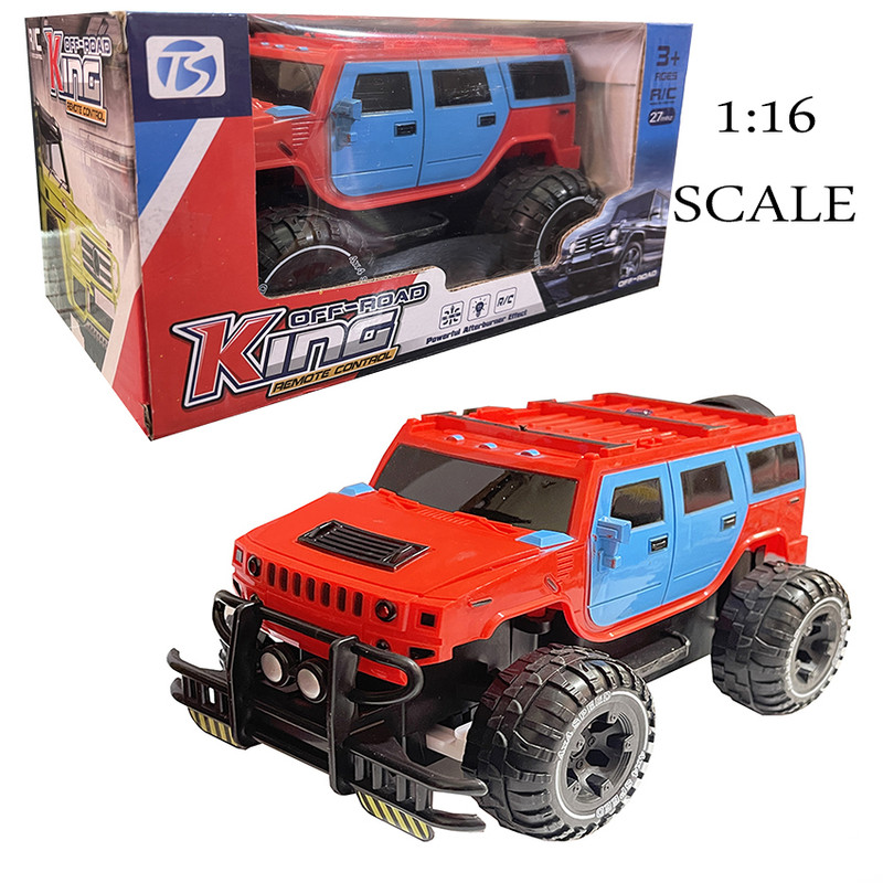 ماشین بازی کنترلی مدل هامر طرح دودزا Off Road King