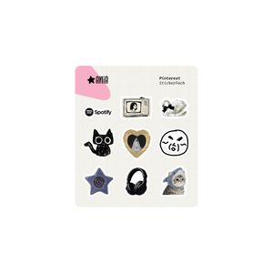 برچسب آنیا طرح Pinterest