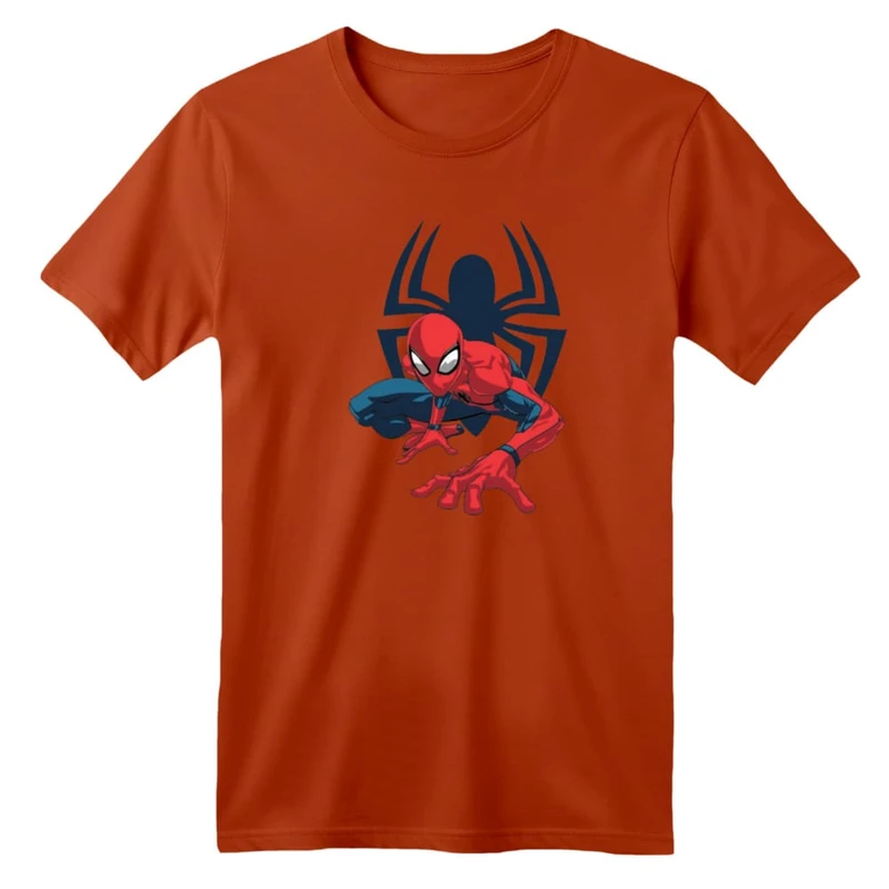 تی شرت آستین کوتاه بچگانه مدل مرد عنکبوتی کد ۱۴